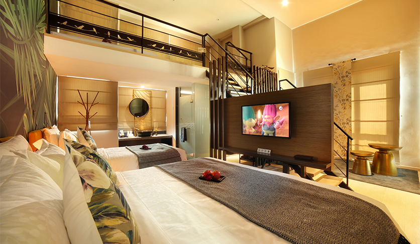 sojourn ipoh hotel 3 guests deplux family triple 4