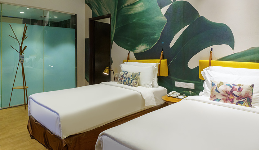 sojourn ipoh hotel 4 guests deluxe king quad 4