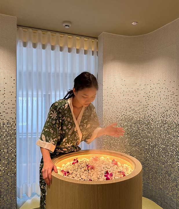 sojourn the journey od wellness service salt spa aroma healing