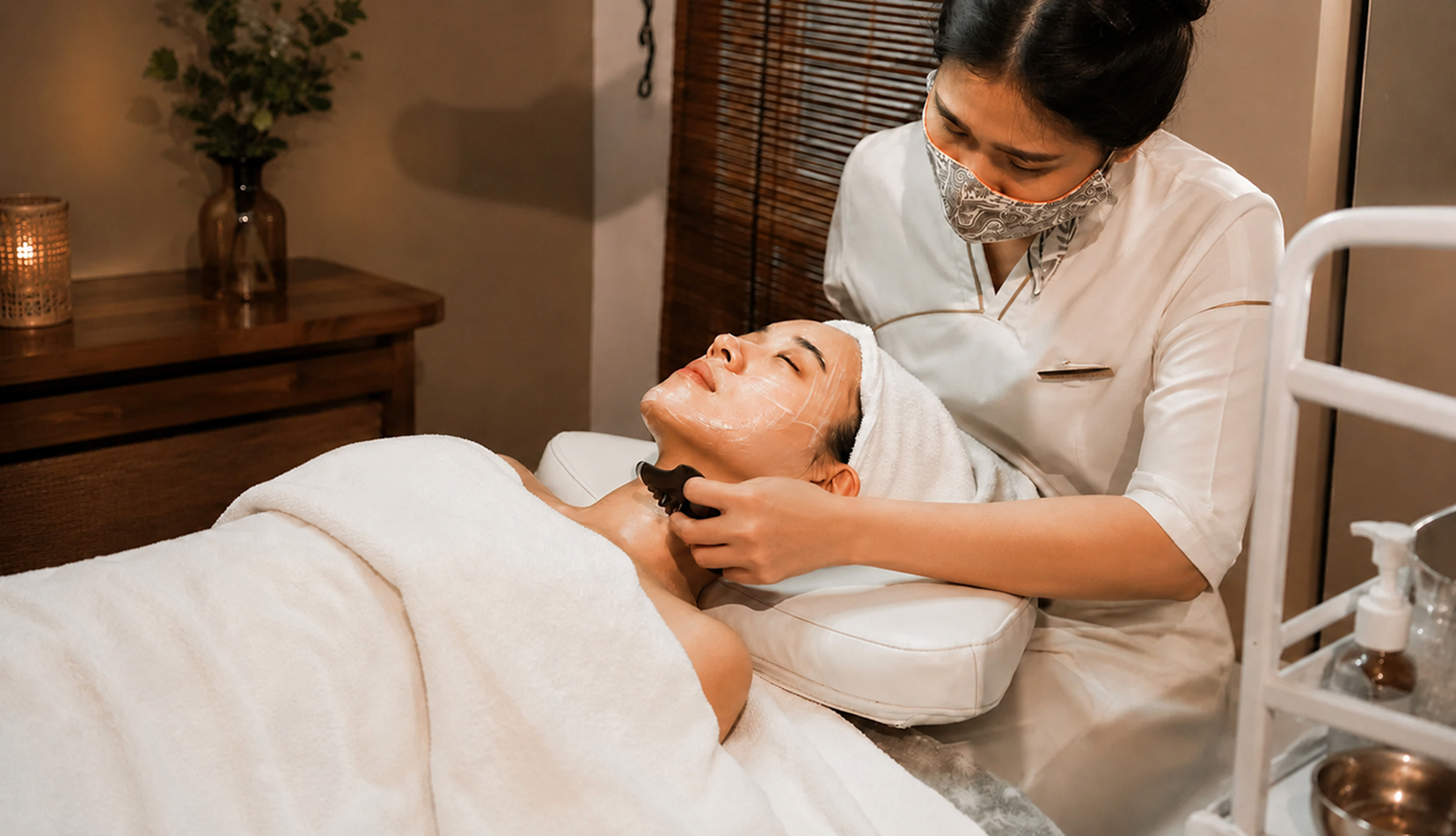 sojourn melaka herbaline facial spa service banner img